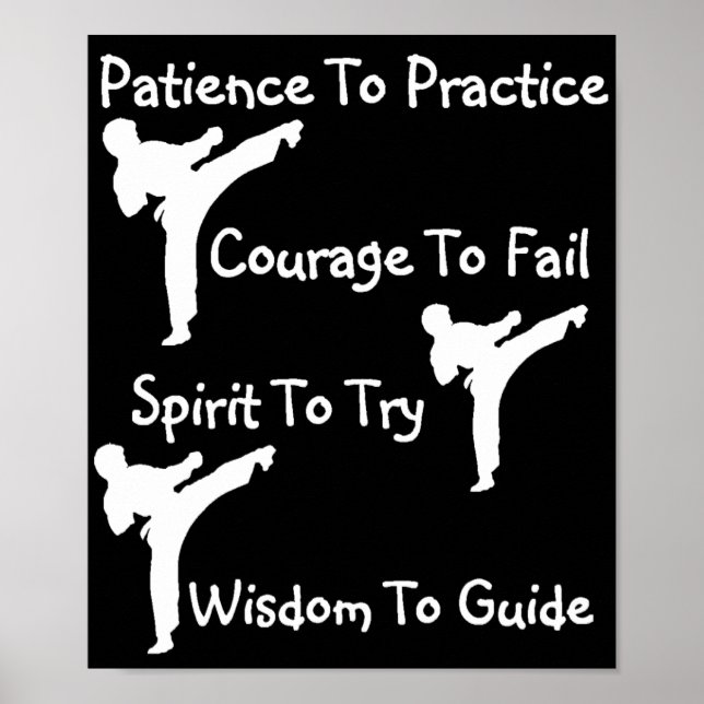 karate class poster (Front)