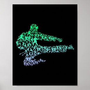 Karate Clothes Boys Girls Kids Karate Apparel Yout Poster