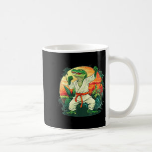 Karate Crocodile Animal MMA Taekwondo Martial Arts Coffee Mug