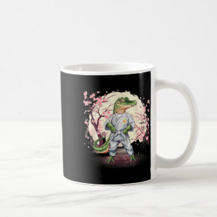 Karate Crocodile Animal MMA Taekwondo Martial Arts Coffee Mug