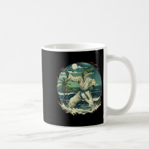 Karate Crocodile Animal MMA Taekwondo Martial Arts Coffee Mug