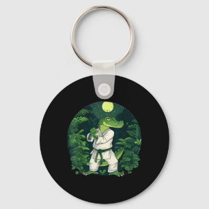Karate Crocodile Animal MMA Taekwondo Martial Arts Key Ring