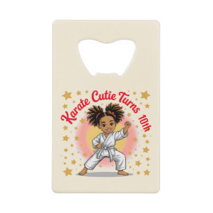 Karate Cutie Birthday Girl Celebration Martial Art