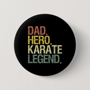 Karate Dad 6 Cm Round Badge