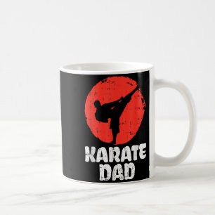 Karate Dad Fighter Japanese Martial Art Fathers Coffee Mug