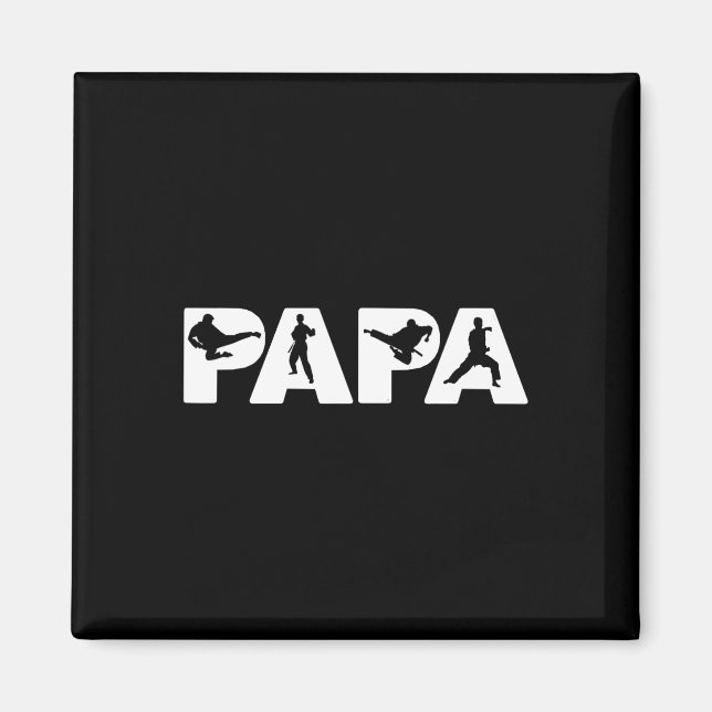 Karate Dad Funny Dad Karate Dad Gift  Magnet (Front)