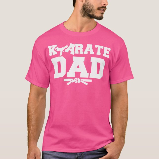 Karate Dad 	 Funny Martial Arts Gift Tee (Front)