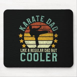 Karate Dad Funny Martial Arts Karateka Father Gift Mouse Pad