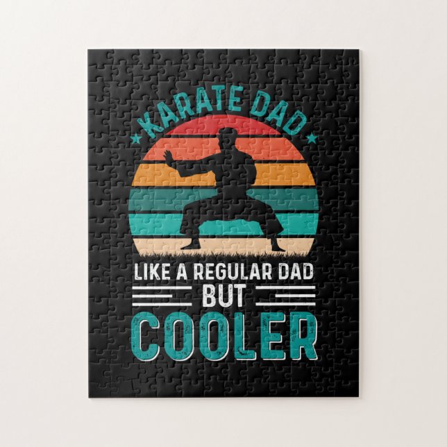 Karate Dad Jigsaw Puzzle (Vertical)