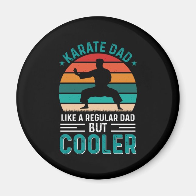 Karate Dad Magnet (Front)