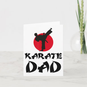 Karate Dad Martial Arts Card