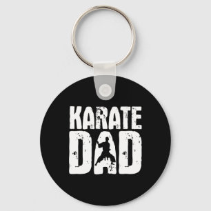 Karate Dad - Martial Arts Coach Karateka Taekwondo Key Ring