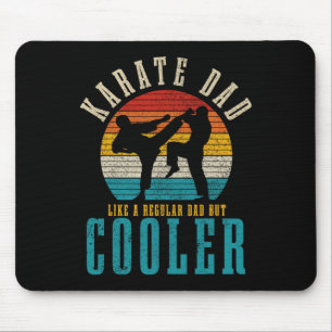 Karate Dad Martial Arts Funny Vintage Martial Arts Mouse Pad