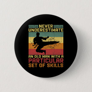 Karate Dad Martial Arts Retirement Karate 6 Cm Round Badge