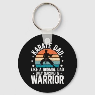 Karate Dad Raising A Warrior Karate Father  Key Ring