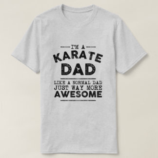 Karate Dad Vintage (Black) T-Shirt