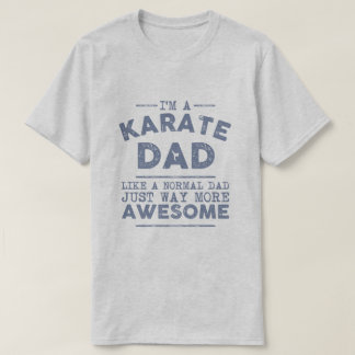 Karate Dad Vintage (Blue) T-Shirt