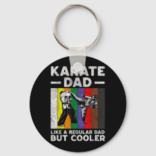 Karate Dad Vintage Taekwondo Karate Key Ring