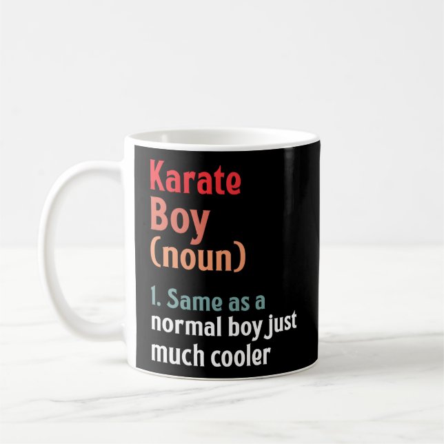 Karate Definition Mial Sports Coffee Mug (Left)
