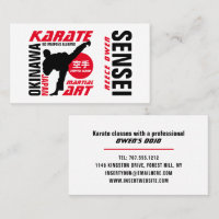 Karate Design, Sensei