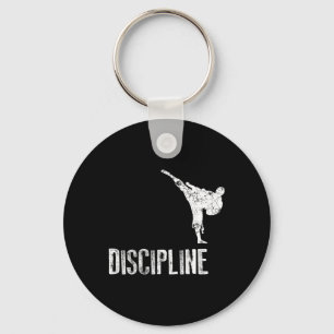 Karate Discipline Cool Martial Arts Gift Key Ring