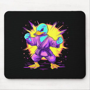 Karate Duck Martial Arts Kickboxing Jiu-Jitsu Mouse Pad