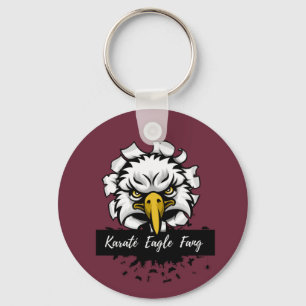 Karaté Eagle Fang T-Shirt Ceramic Ornament Throw P Key Ring