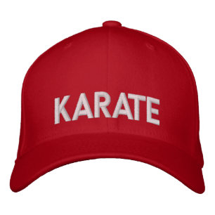Karate Embroidered Hat