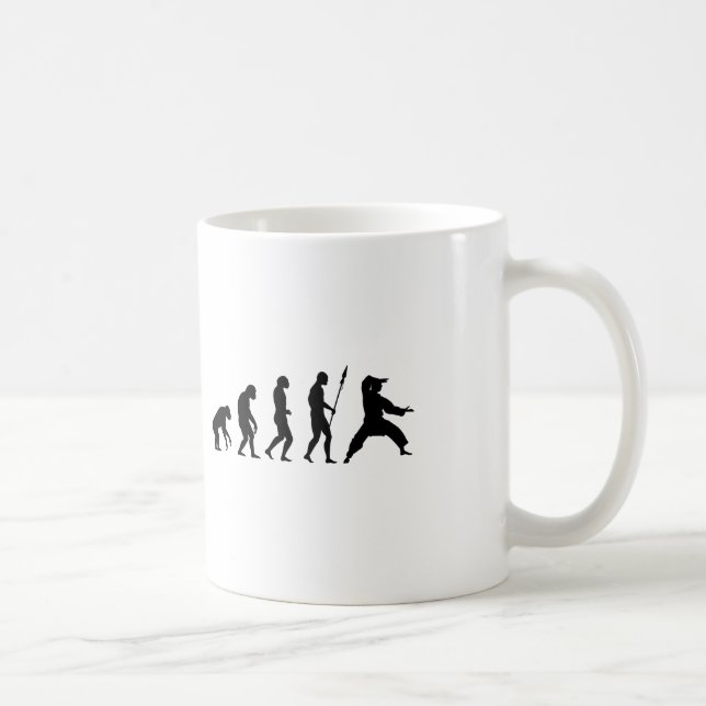 karate evolution coffee mug (Right)