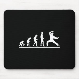 Karate Evolution Karate Chop Men Funny Karateka Mouse Pad