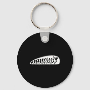 Karate Evolution Mma Kickboxing Muay Thai Jiu Jits Key Ring