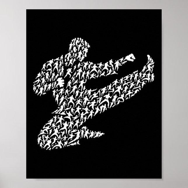 Karate Fighter And Kung Fu  Poster (Front)