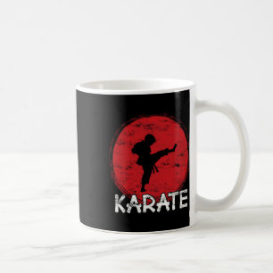 Karate Fighter Boy - Japan - Child Does Karate Kic Coffee Mug