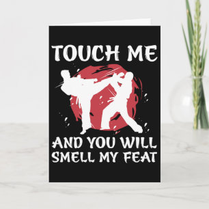 Karate Fighter Boy Youth Men Japanese Martial Arts Card