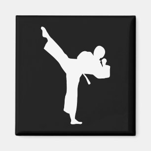 Karate Fighter  Magnet