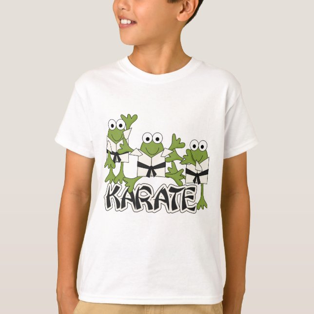 Karate Frogs Tshirts and Gifts (Front)