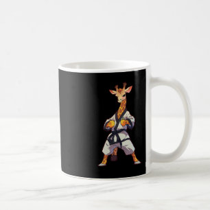 Karate Giraffe Taekwondo Martial Arts Fighter Coffee Mug
