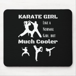 Karate Girl 3  Mouse Pad