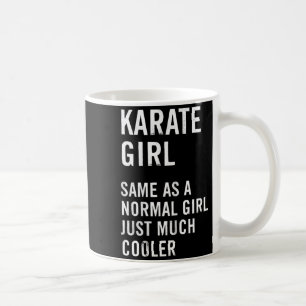Karate Girl Definition Funny Coffee Mug