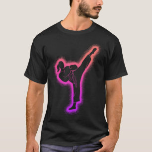 Karate Girl Martial Arts Kids Women Girls Taekwond T-Shirt