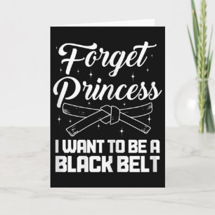 Karate Girl Martial Arts Mma Jiu Jitsu Kick Boxing Card