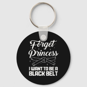Karate Girl Martial Arts Mma Jiu Jitsu Kick Boxing Key Ring