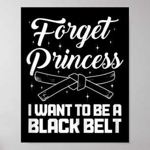 Karate Girl Martial Arts Mma Jiu Jitsu Kick Boxing Poster