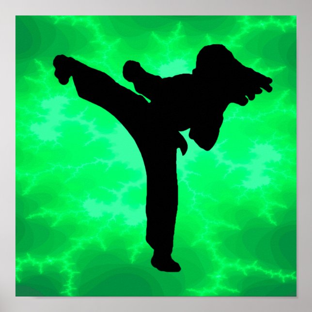 Karate Girl Poster (Front)