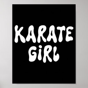 Karate Girl Poster