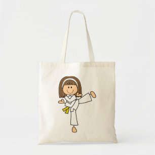 Karate Girl Tote Bag