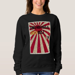 Karate Gold Belt Youth Sweatshirt