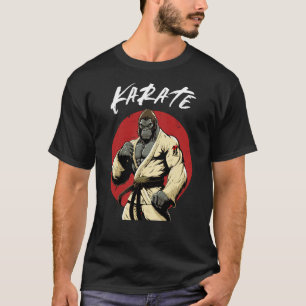 Karate Gorilla Karateka Boys and Girls Karate Gori T-Shirt