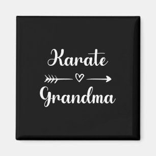 Karate Grandma Nana Karate Sport Lover Mothers Day Magnet