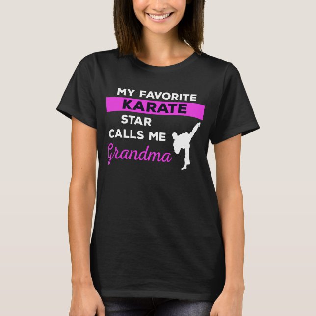 Karate Grandma T-Shirt (Front)